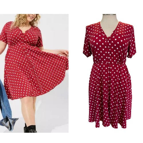 Abito camicia scollo torrid - camicia, v