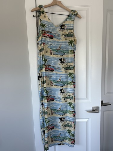 Maxi abito hawaiano vintage - hawaiano,