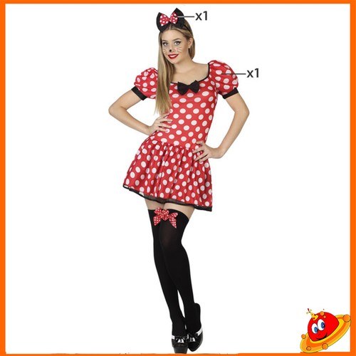 Costume donna minnie - donna, topolina